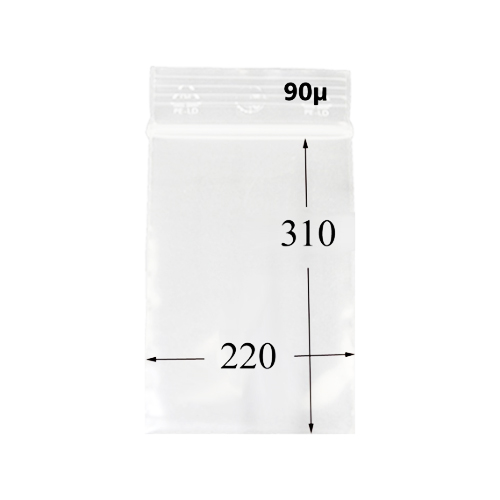 [TT490] Poly Bag 22 X 31 Cm, THICK 90my, Bag Of 100