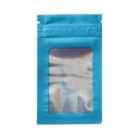 Mylar Bag Window, 100 X 60 mm, VE 50, Blue