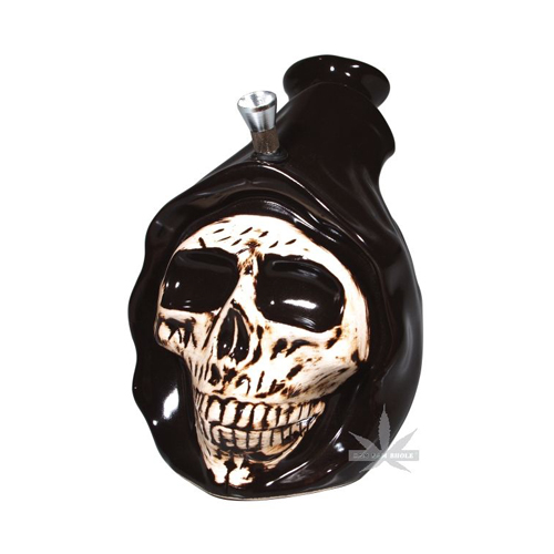 [L118] Ceramic Skull (Mönch)-19cm