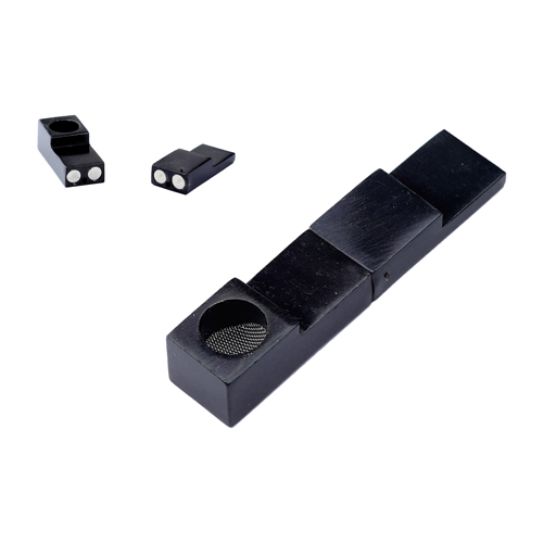 Magnetic Pipe, Tic Tac, approx. 7.5 Cm, Black