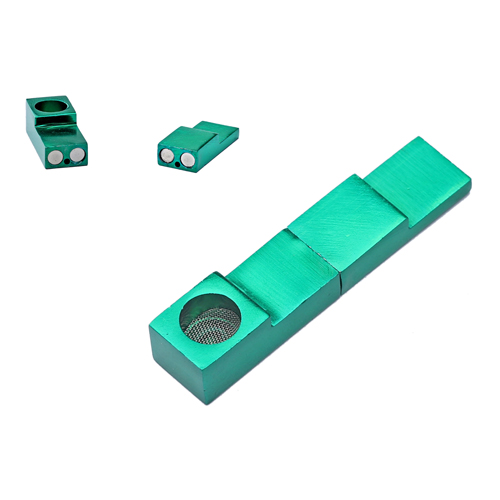 [MP101GR] Magnetic Pipe, Tic Tac, approx. 7.5 Cm, Green