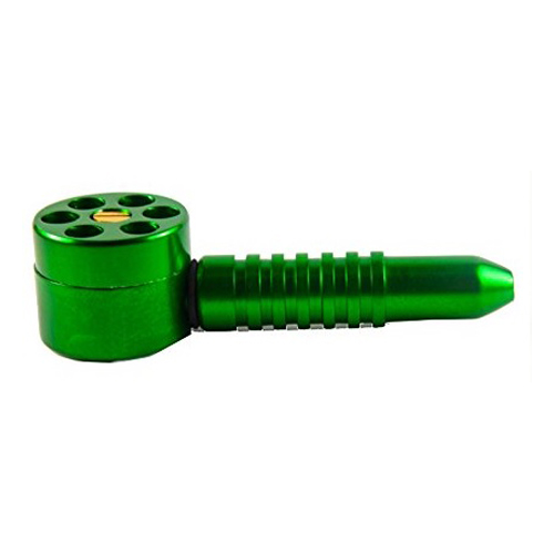 Six Shooter Pipe, approx. 12 Cm, Green