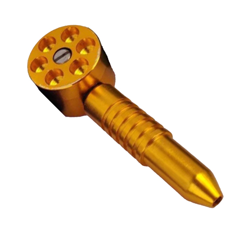 Six Shooter Pipe, approx. 12 Cm, YELLOW