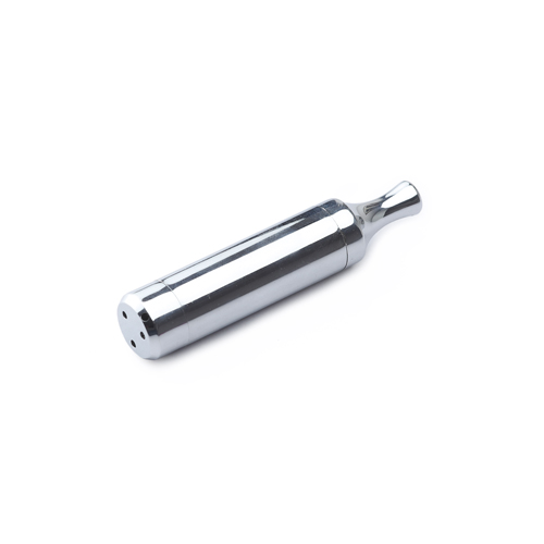 Weed Bomb, Silber, 8,5cm lang und schraubbar