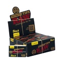 RAW Black Tips Xtra Wide, 4 X 6cm, Perforated