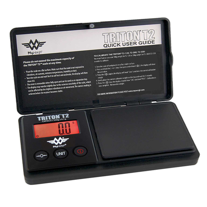 [SOLO49] Digitalwaage TRITON T2, 550g x 0,1g, remov. Cover