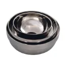 STAILESS STEEL BOWL SET (14cm, 18cm, 20cm)
