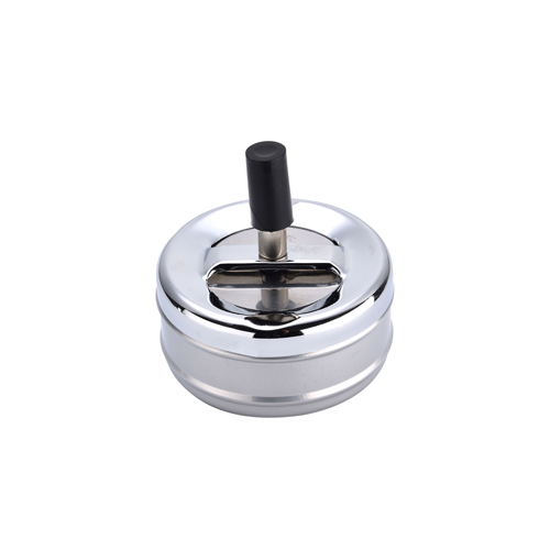 [ASHPUSH] Metall PUSH ASHTRAY, VE 6