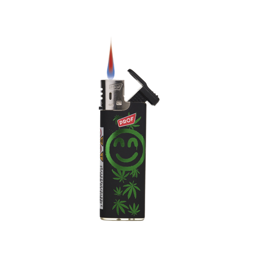 [HP79] Green FACES SLIDECAP LIGHTER, VE50
