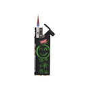 Grün FACES SLIDECAP LIGHTER, VE50