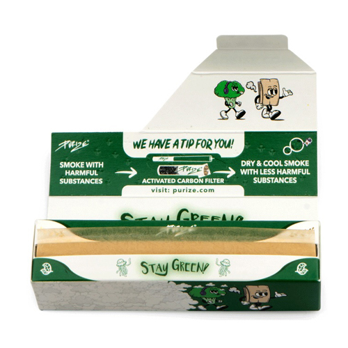 [ZI9420] PURIZE KS Slim 420 Papers, VE8
