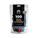 KAILAR Activated Charcoal Filters, Cellulose, Big Size, 9 mm Ø, VE 100