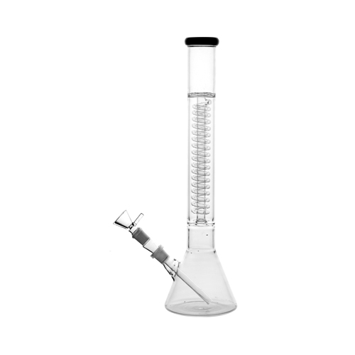 Glass Bong, Big Spiral Water Bong, approx. 46cm