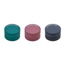 Rubber GRINDER, 40mmø, 3-piece With Sieve