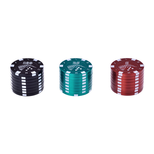 Metal Grinder, 42mmø, 3-piece, Sieve, CHIPS