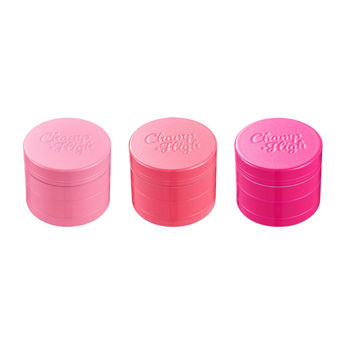 [WN54PINK] Metall-Grinder, 50mmØ, 4-teilig, Pink
