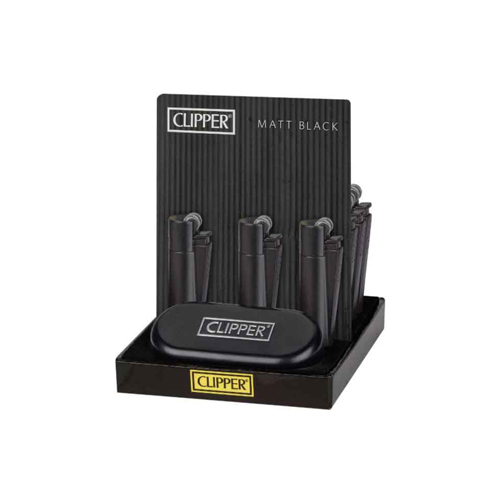 [CL8ZBL] Clipper Metal, Matt Black, VE12