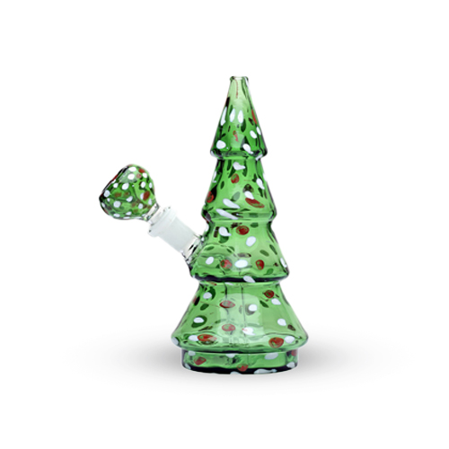 [SSC10342] Glas Bong, Tannenbaum, 18cm