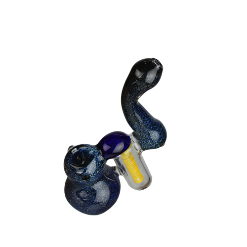 GLASS Color Pipe - approx. 18 cm High