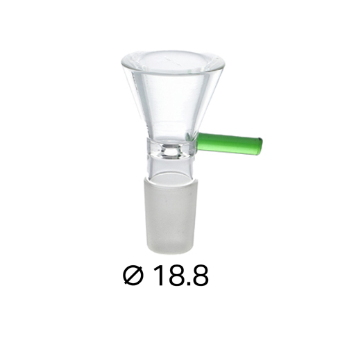 [SSC10224GR] GLAS-Steckkopf,18.8er, Grün
