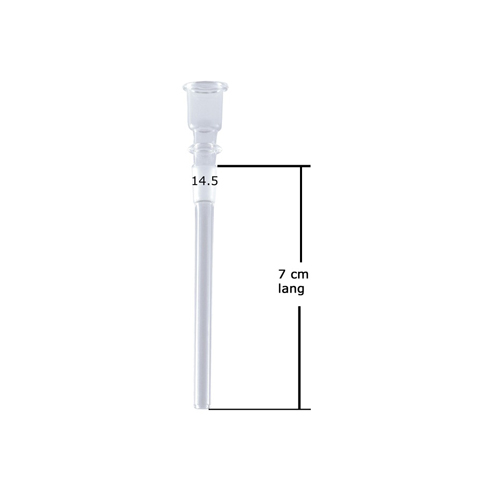 GLASS Downstem 7cm, 14.5 cm Cylinder