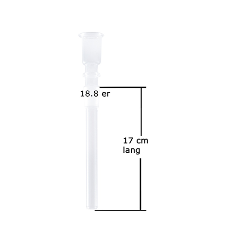 [X170Z] GLASS Downstem 17cm, 18.8 cm Cylinder