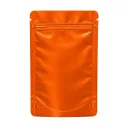 Mylarbeutel 140 x 85 mm, VE50, MATTE ORANGE