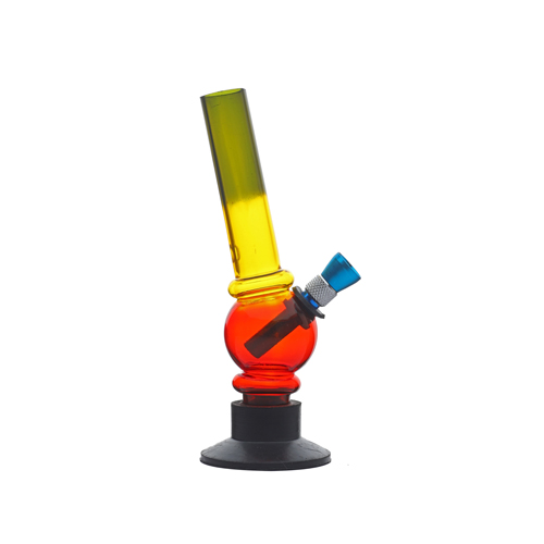 [A63] Mini-Bong, 15cm Höhe, Acryl Pipe, 1 Stück