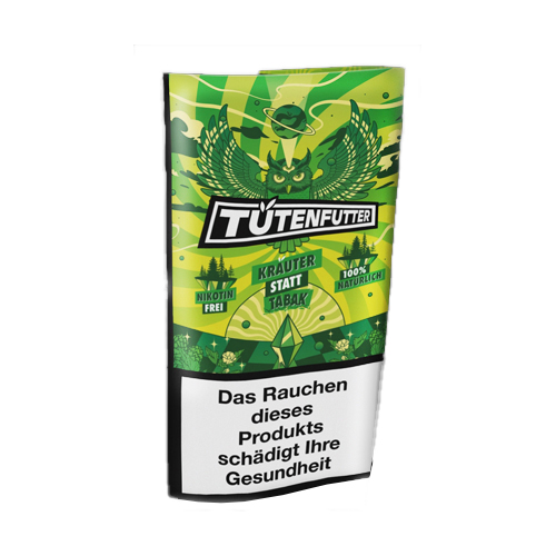 [TUETE_G] TÜTENFUTTER GREEN, nikotinfrei, 25g, Smoking Herbs