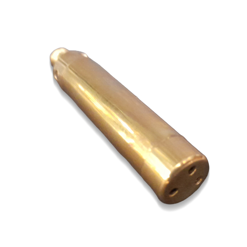 [BB421GLD] Messing Pfeife, Gold, 6,5cm lang und schraubbar