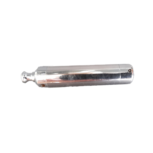 [BB421SLV] Messing Pfeife, Silber, 6,5cm lang und schraubbar