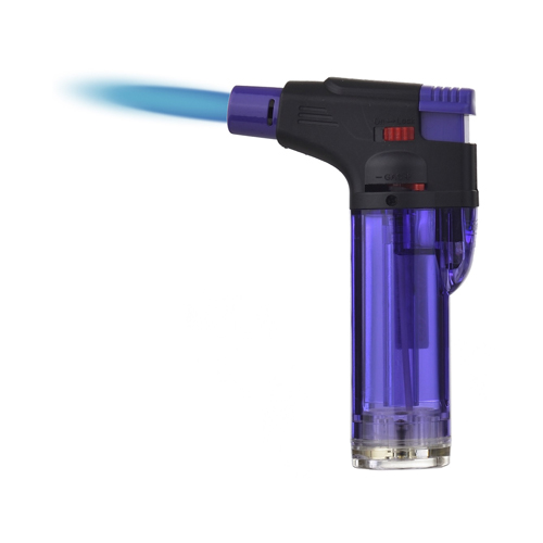 [HP82] Easy Torch Trendy Transparent, VE12, Blau flame