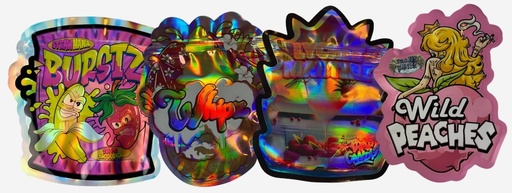 [CALIBAG_3X4] 12 Cali-bags, 4 Different Designs, 3 Of Each