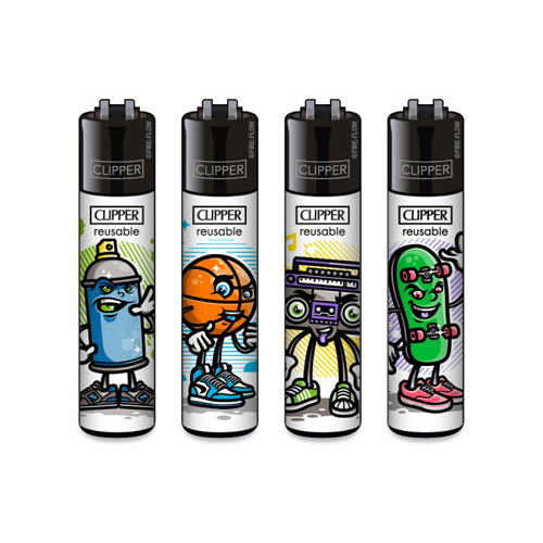 [CL2511] CLIPPER CLASSIC Large, Urban Characters, VE48