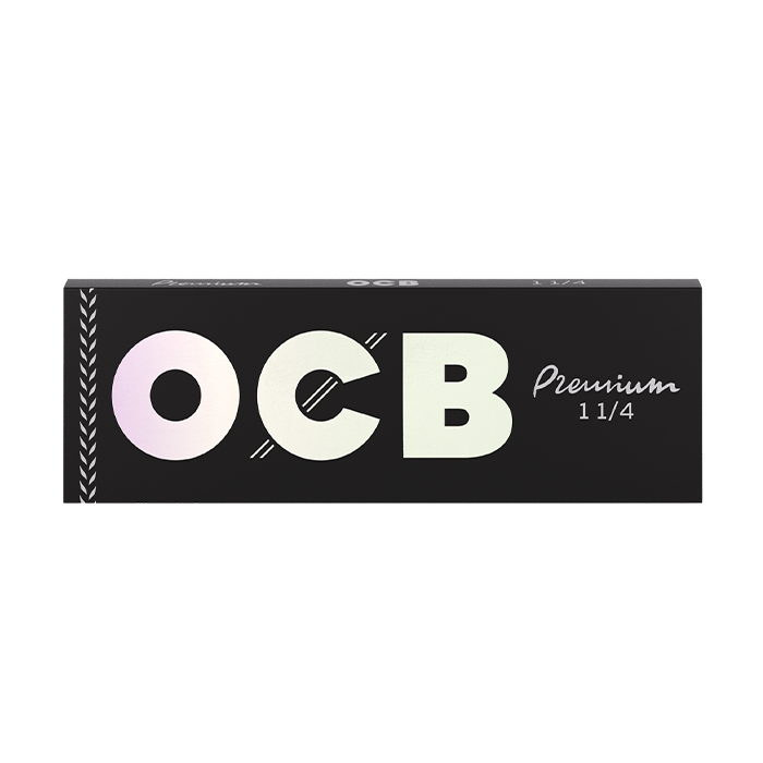 [ZI3P14] OCB Schwarz Premium 1 1/4, 25 Heftchen à 50 Blatt