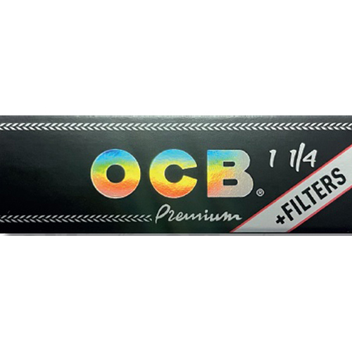 [ZI3P14TP] OCB Black Premium 1 1/4, With Filter Tips, VE24
