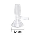 GLASS Plug Head BOX, 12 Pieces, 14.5 Mm, Funnel