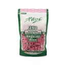 PURIZE Aktivkohlefilter, Regular, 9 mm Ø, 250 Stück, Rosa