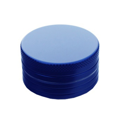[WN42B] Alu-Grinder, BLAU, 40mm Ø, 2-teilig, CNC gefräst