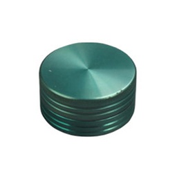 [WN42G] Aluminum Grinder, 4 Cm, 2-piece, Green*