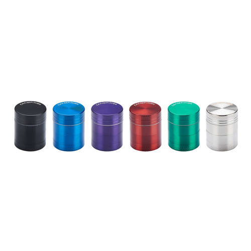 [WN30MM] Mini Metal Grinder With Stash, 30 mm Diameter, 1 Piece, 4 Parts