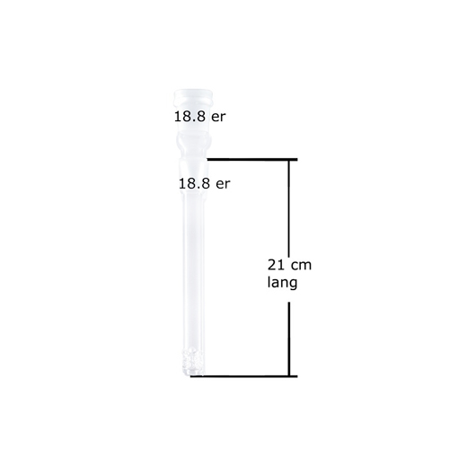 [X210DK] GLAS-Diffusor-Kupplung-18.8er-21cm