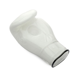 [CC1102WT] GLAS HAND-Pipe weiß, 10cm, 1 Stück