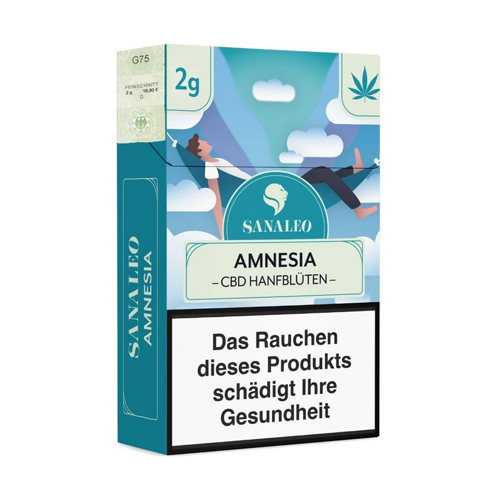 [SLOAM2] Amnesia CBD Blüten, 2g, mit Steuermarke