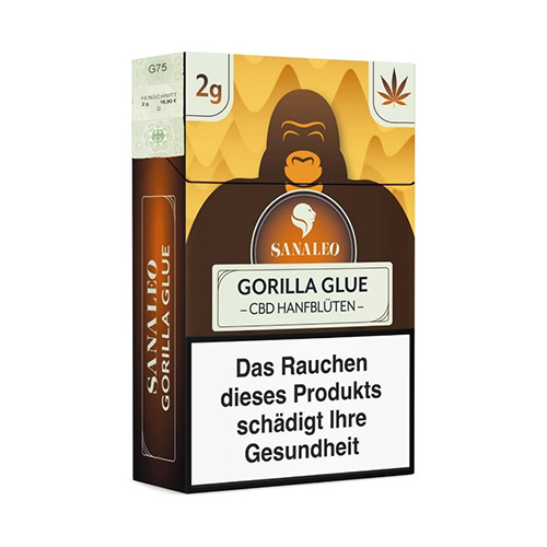 [SLOGO2] Gorilla Glue CBD Blüten, 2g, mit Steuermarke