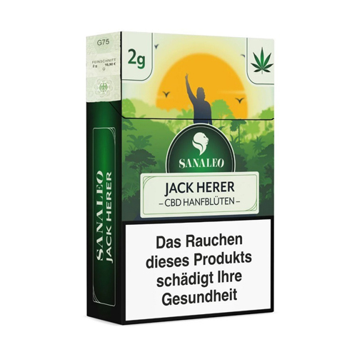[SLOJA2] Jack Herer CBD Flowers, 2g, With Tax Stamp