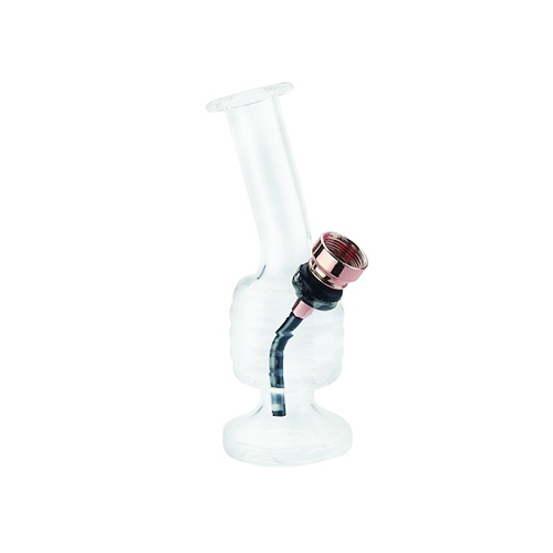 [A131] CHAMP HIGH Mini Glass Bong 12.5CM, 1 Piece
