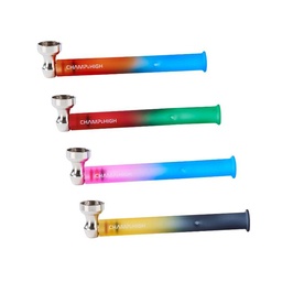 [MP12] COLOR GRAD Glas Pfeife RUBBER. 1 Stück