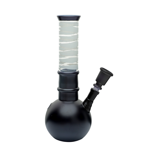 [GW3CS] Glasbong, 14.5er, 24cm, Schwarz, 42mmØ