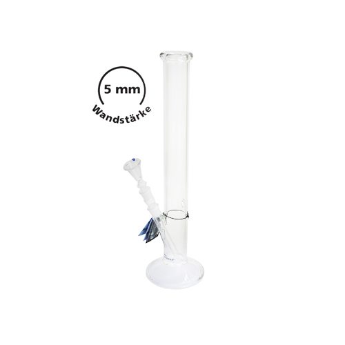 [GW405] GLASS BONG 18.8 mm, 48 Cm, 5 mm Wall Thickness, 50 mm Ø